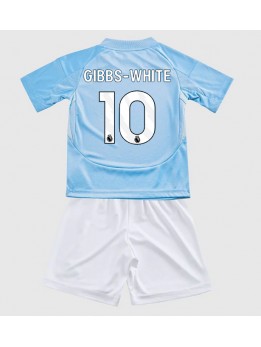 Nottingham Forest Morgan Gibbs-White #10 Replika Tredje Kläder Barn 2024-25 Kortärmad (+ byxor)